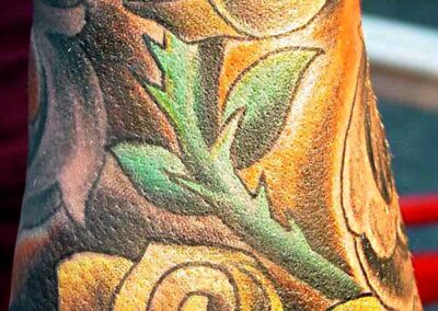 Realistic tattoo art by Scott Hankins