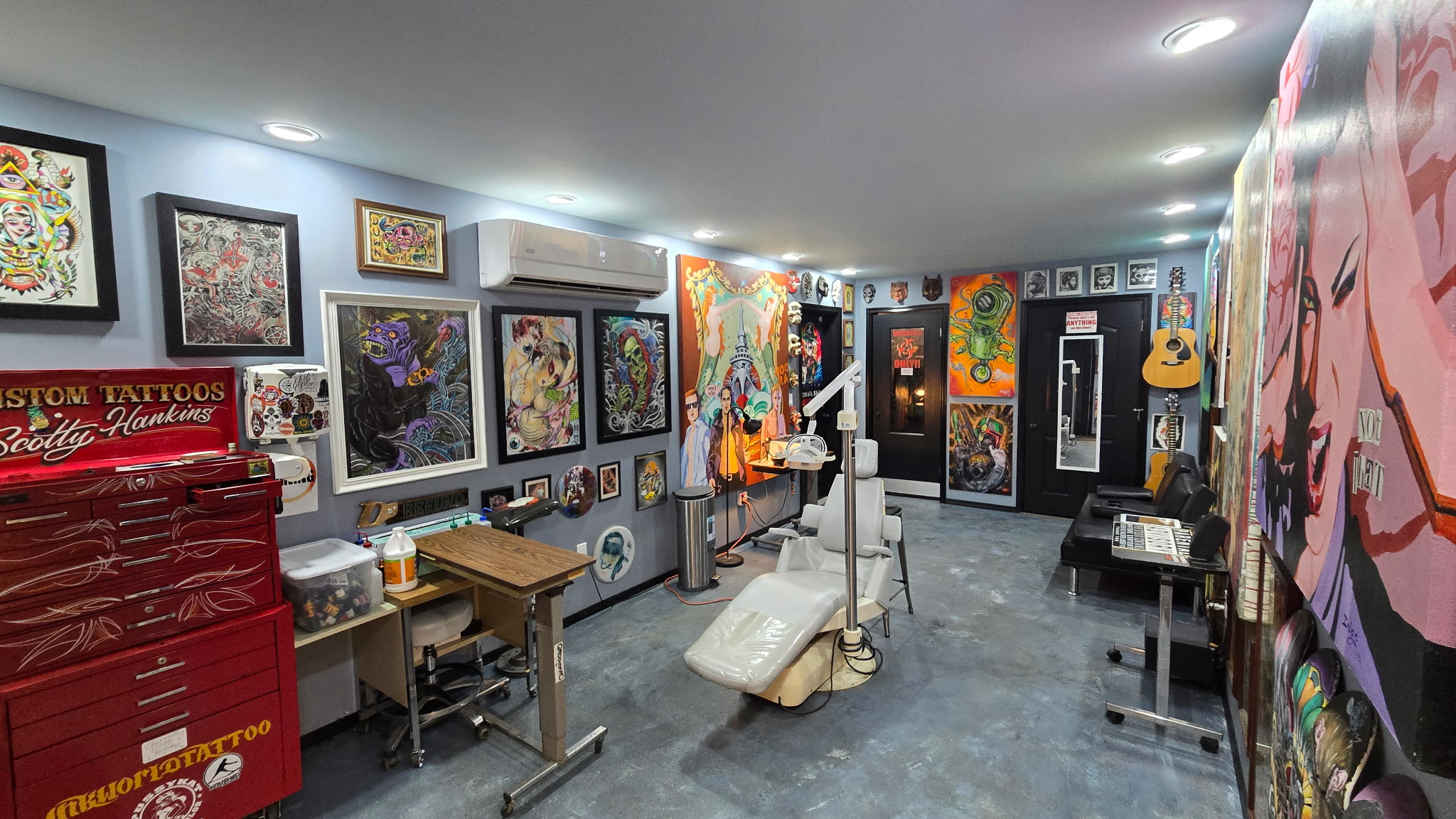 Inkworld Tattoo private studio